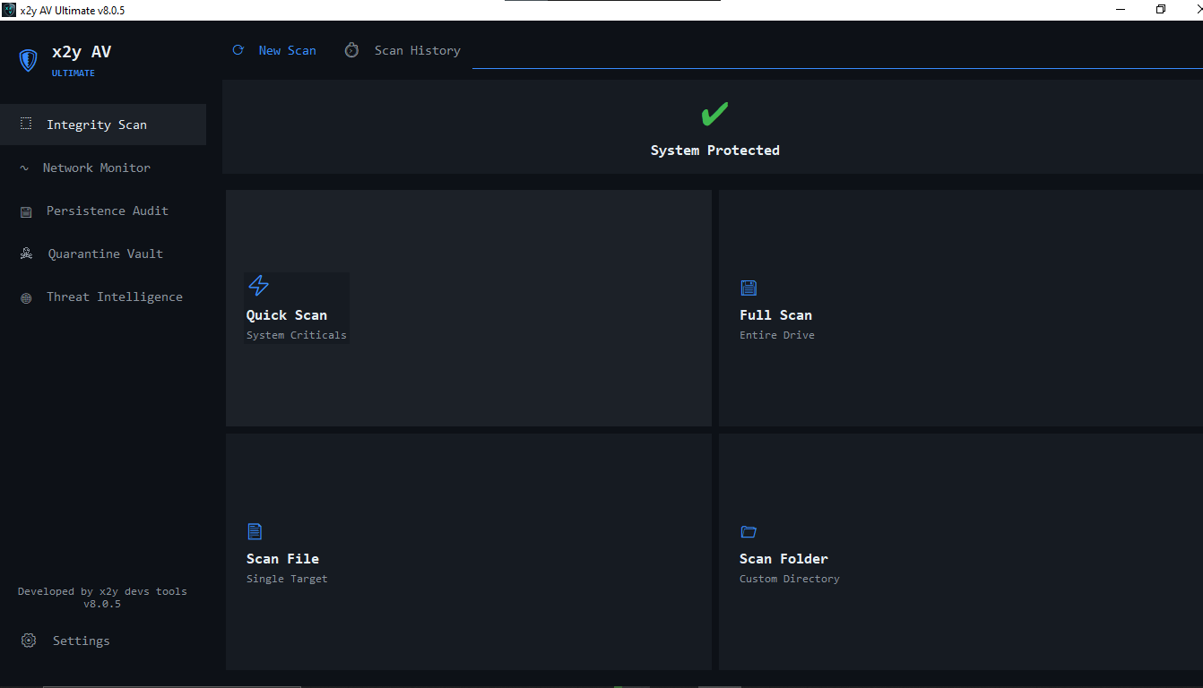 x2y AV Ultimate Dashboard